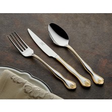 Arsel Hüma Gold 84 Parça Kutulu Çatal Bıçak Takımı 304 - 3mm