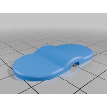 Akaslan Plastik Sena Motosiklet Kulaklık Kabloları Klips