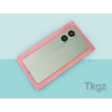 Tkgz Xiaomi POCO X7 PRO Arka Pil Batarya Kapağı Kapak ( Full Kamera Lensli ) YEŞİL
