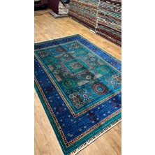 Türkmen Rug El Dokuma Afgan Memluk Halısı