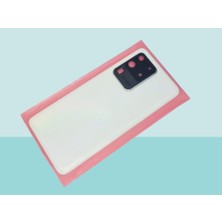 Tkgz Samsung Galaxy S20 ULTRA Arka Pil Batarya Kapağı Kapak ( Full Kamera Lensli ) BEYAZ