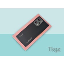 Tkgz Xiaomi REDMİ NOTE 12 PRO -5G- Arka Pil Batarya Kapağı Kapak ( Full Kamera Lensli ) SİYAH