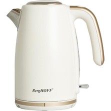 Özbience Şık Vanilya Krem Rengi 1.7l Gold Modern Su Isıtıcı
