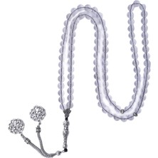 Bütüncül Şifa Kristal Kuvars Doğal Taş Tesbih 99'lu