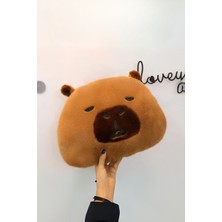 Ecrou Kapibara Tombul Yastık 35 cm Kahve