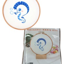 Nuvigo Nakış Kitleri Kasnaklı 8.6 X 6 Cm Deniz Atı