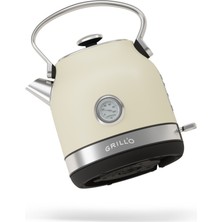 Özbience Şık Retro Tasarımlı Elektrikli Su Isıtıcı, Pratik ve Hızlı Kullanım