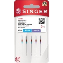 Nuvigo Deri Iğnesi Karışık (5'li BLISTER)(3X14, 2X16 No.)