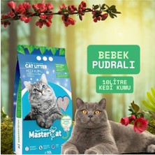 Baby Powder Cat Litter 10L Bentonite Natural