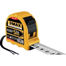 Dmax Profesyonel Çelik Şerit Metre 5M*25MM