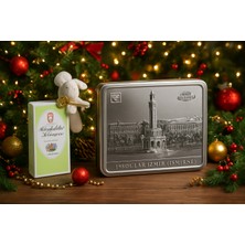 Tariş Symırna Metal Kutu Incir( 200CCKIRÇİÇEKLERİ Kolonyası Hediye)