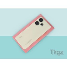 Tkgz Xiaomi REDMİ 13 -4G- Arka Pil Batarya Kapağı Kapak ( Full Kamera Lensli ) GOLD