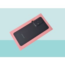 Tkgz Samsung Galaxy A33 Arka Pil Batarya Kapağı Kapak ( Full Kamera Lensli ) SİYAH