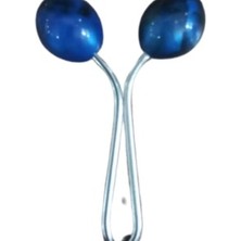 Nuvigo Eşarp Klipsi Top Model Düz Saks 1 Adet