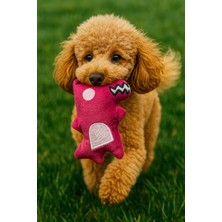 Sevimli Canavar Serisi Köpek Oyuncağı Pink Love