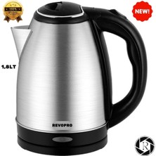 Özbience Paslanmaz Çelik Su Isıtıcı Kettle 1.8l, Hızlı ve Güvenilir Isıtma