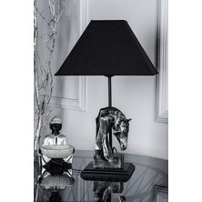 HMY Design Erduro At Abajur Siyah Gümüş