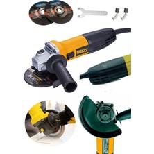 Pro Metal Taşlama Bakır Sargılı 4500W 115-125MM Spiral El Kesme Makinesi