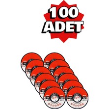 Inox Metal Kesici Disk 115X1,0X22,23 mm 100 Adet Spiral Demir Kesici