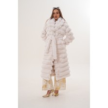 Navy Tam Boy Çinçila Kaban