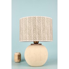 HMY Design Vetra Handmade Dekoratif Seramik Abajur