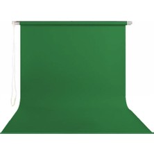 Stilfon 270CM x 300CM Portre Yeşil Fon Perdesi Seti