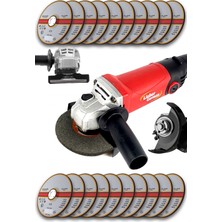 Devir Ayarlı Bakır Sargılı Taşlama Makinesi 1500W, 115-125MM, 20 Taş Hediye