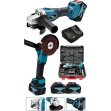 21V Brusless Motorlu Akülü Spiral Taşlama ve Kesici Makinesi