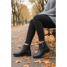 Fort 51154 Sedef Rahat Esnek Sıcak Astar Kaymaz Taban Kadın Bot