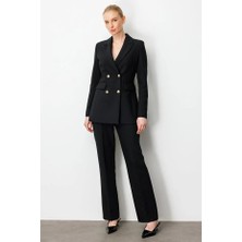 Ekol Kadın Düz Kesim Boru Paça Pantolon  5027