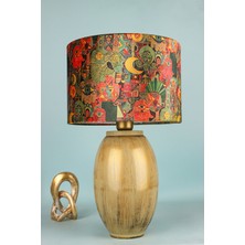 HMY Design Lenora Handmade Dekoratif Seramik Abajur