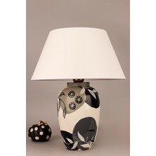 HMY Design Grafora Handmade Dekoratif Seramik Abajur