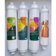 Kapalı Kasa Jf Jammy 4 Lü Su Arıtma Filtre Set Dirsekler Hediye