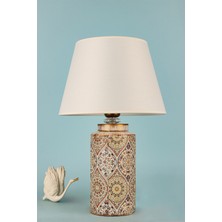 HMY Design Damora Handmade Dekoratif Seramik Abajur