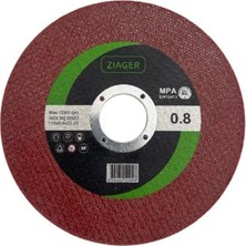 Inox Kesici Taş 115X0,8MM 10’lu Set, Güçlü ve Dayanıklı Kesim Aracı