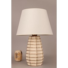 HMY Design Gridora Handmade Dekoratif Seramik Abajur