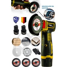 18V Mini Akülü Dik Taşlama Makinesi, Pratik ve Güçlü El Aleti
