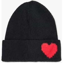 Koton Kalp Desenli Katlı Triko Bere