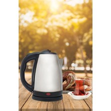 Özbience 1.8l Paslanmaz Çelik Su Isıtıcı Kettle Hızlı ve Enerji Tasarruflu