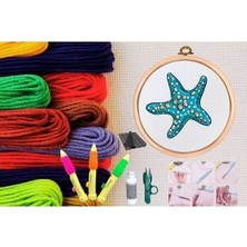 Nuvigo Punch Seti Nakış Seti Kasnaklı Kendin Yap Seti Seri 122