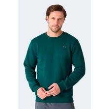 Slazenger MEGAR I Erkek  Koyu Yeşil Sweatshırt