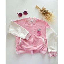 Butik Kız Çocuk Pamuklu Kolej Ceketi Kolej Hırkası
