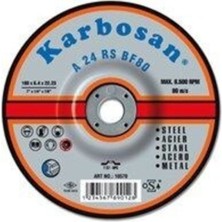 Metal Taşlama Taşı 115X6,4X22, Dayanıklı ve Yüksek Performanslı