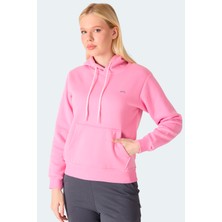 Slazenger Mısty  I Kadın Kapüşonlu Ekru Sweatshırt