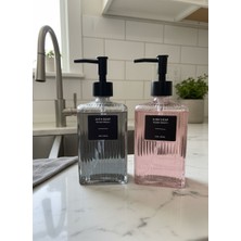 Rooc Home 2’li Cam Sıvı Bulaşık Sabunluk Seti – 400 ml