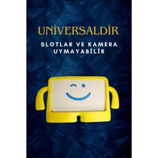 Fuchsia Via S40 10.4" ile Uyumlu kOkO Eğlenceli Karakterli Standlı Yumuşak Çocuk Tablet Kılıfı
