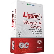Ligone Vitamin B Complex 30 Kapsül X2 Adet