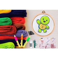 Nuvigo Punch Seti Nakış Seti Kasnaklı Kendin Yap Seti Seri 123