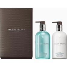 Molton Brown Coastal Cypress-Sea Fennel Lüks El Sabunu ve Krem Seti