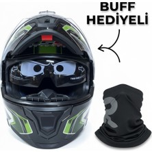 L55 Açılır Çeneli Çift Vizörlü Motosiklet Kaskı – Ece Belgeli Sport Model